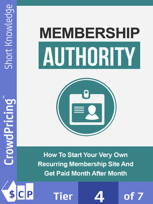 cover image of Membership Authority